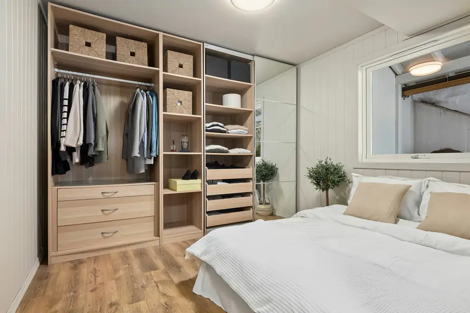Fitted Bedroom Furniture design idea, a storage idea for homes in Newcastle
