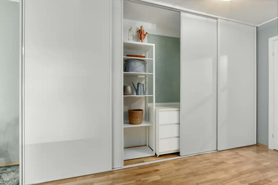 White sliding door wardrobe | Fitted wardrobes Heaton Sliding Door Wardrobes, design inspiration for bedrooms in Heaton