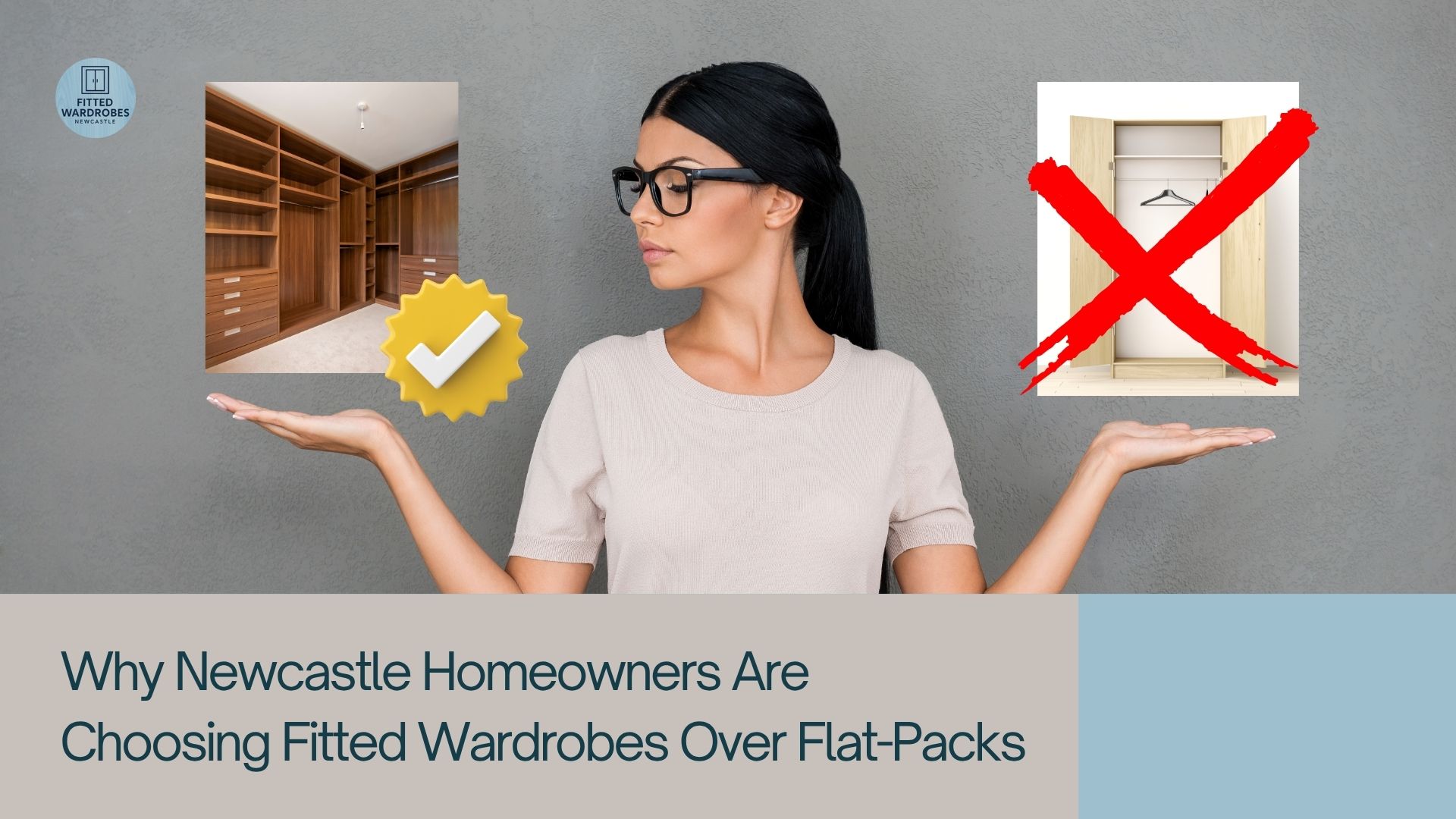 Why Newcastle Homeowners Are Choosing Fitted Wardrobes Over Flat-Packs
